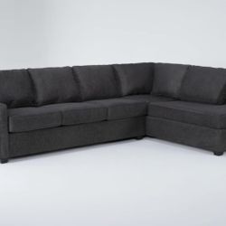 Living Spaces Sectional For Sale