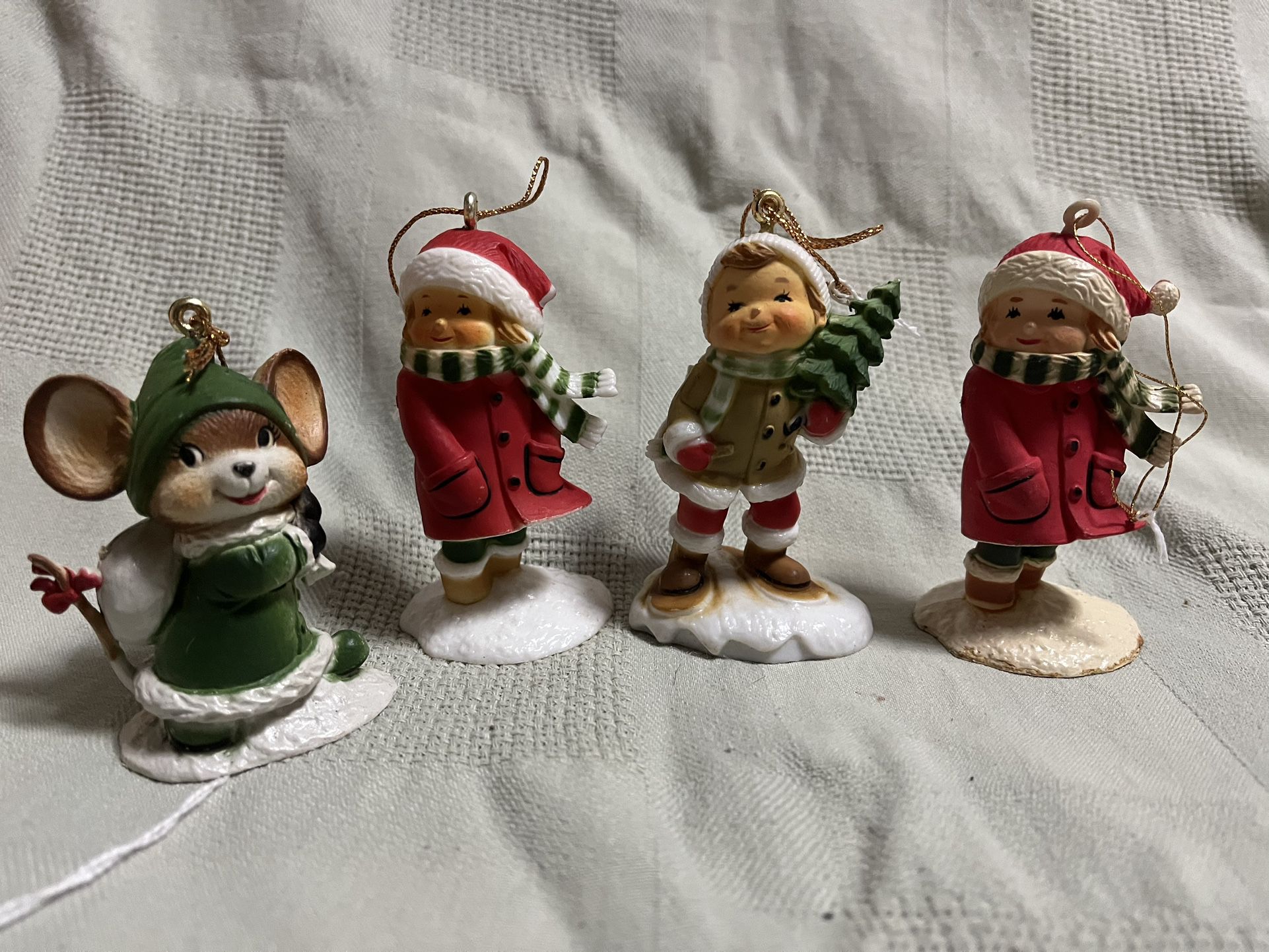 Vintage Celluloid Christmas Ornaments