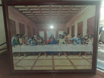 The Last Supper Framed Print