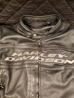Harley-Davidson Men's Triple Vent Leather Jacket