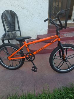 Orange mongoose bike