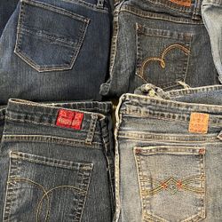 Petite Jeans from Levis, Soho, Bongo, Bullhead etc