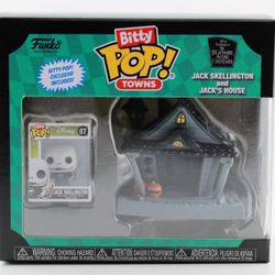 brand new funko bitty pop nightmare before christmas jacks house 