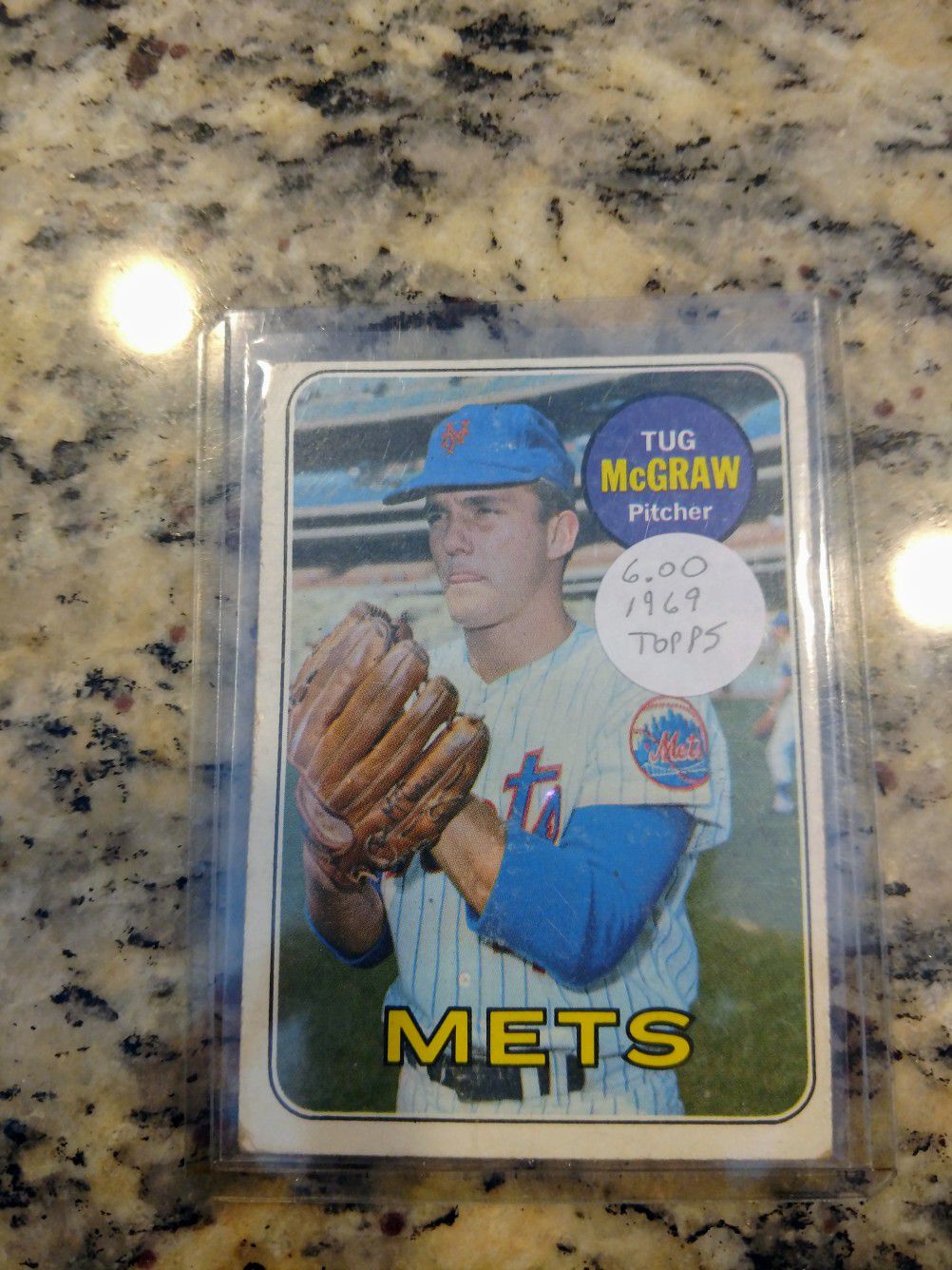 1969 Topps Tug McGraw Baseball Card