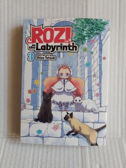 Rozi in the Labyrinth Vol. 3 By Shiya Totsuki English Manga Softcover Book