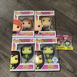 Kim Possible Funko Pop Bundle