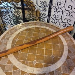  eucalyptus didgeridoo, a traditional Australian wind instrument.