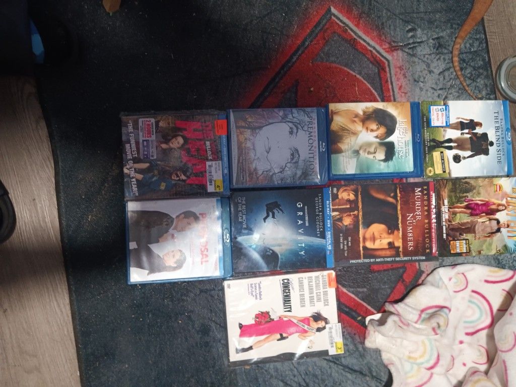 Samdra Bullock Blu Ray Dvd