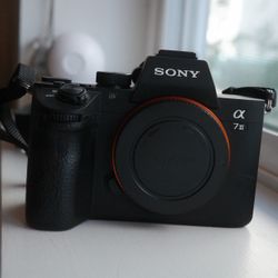 Sony a7iii [BODY] ILCE7M3/B Full-Frame Mirrorless Interchangeable-Lens Camera with 3-Inch LCD