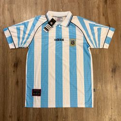 Argentina retro soccer jersey mens medium
