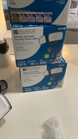 Motion Activated Flood Light -$60 For 3