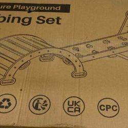 New In Box wooden climber