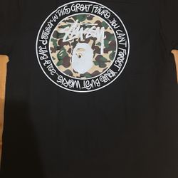 Stussy bape tee