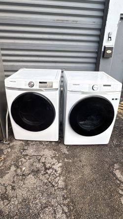 Samsung Front Load Washer and Dryer Set