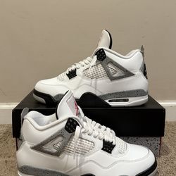 Jordan 4 White Cement
