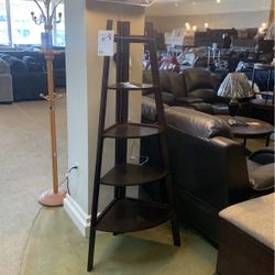 Brown Corner Shelf