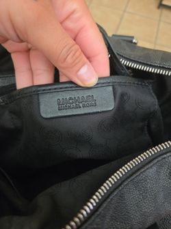 Michael Kors Black Leather Mini Satchel