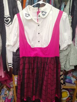 Hot topic discountied Monster High Dracularua Gothic Lolita Style Dress