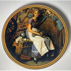 Vintage Norman Rockwell's Rediscovered Women Collection "Dreaming in the Attic"