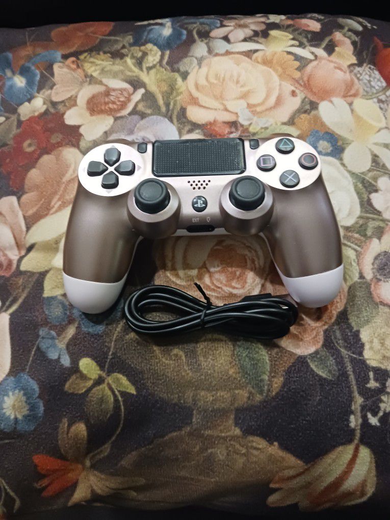 Rose Gold Dualshock Wirless Ps4 Controller And Pc