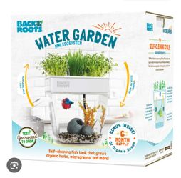 Hydroponic fish aquarium
