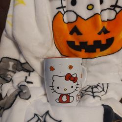 Hello Kitty Pumpkin Mug