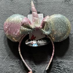 MM unicorn Disney ears
