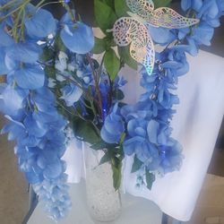 Blue Wisteria By Ashley