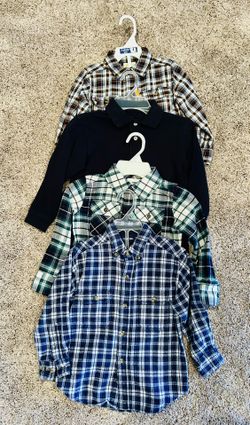 4 Boys shirts (size 4)