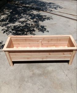 Handcrafted Cedar Planter