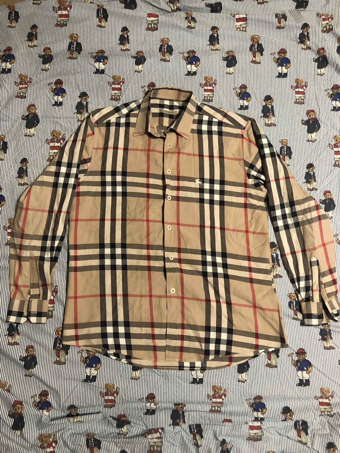 Burberry long sleeve button up