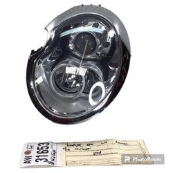 2005 2008 MINI COOPER LEFT SIDE XENON HEADLIGHT OEM