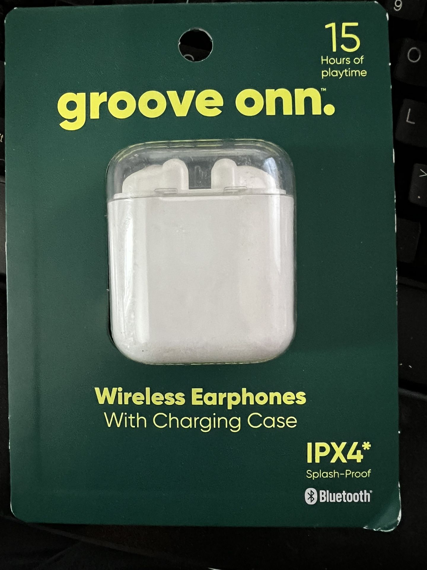 Groove Onn Bluetooth Wireless Earphones with Charging Case