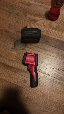Milwaukee temp gun and 5.0 battery