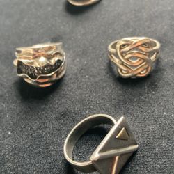 Sterling Silver Rings 