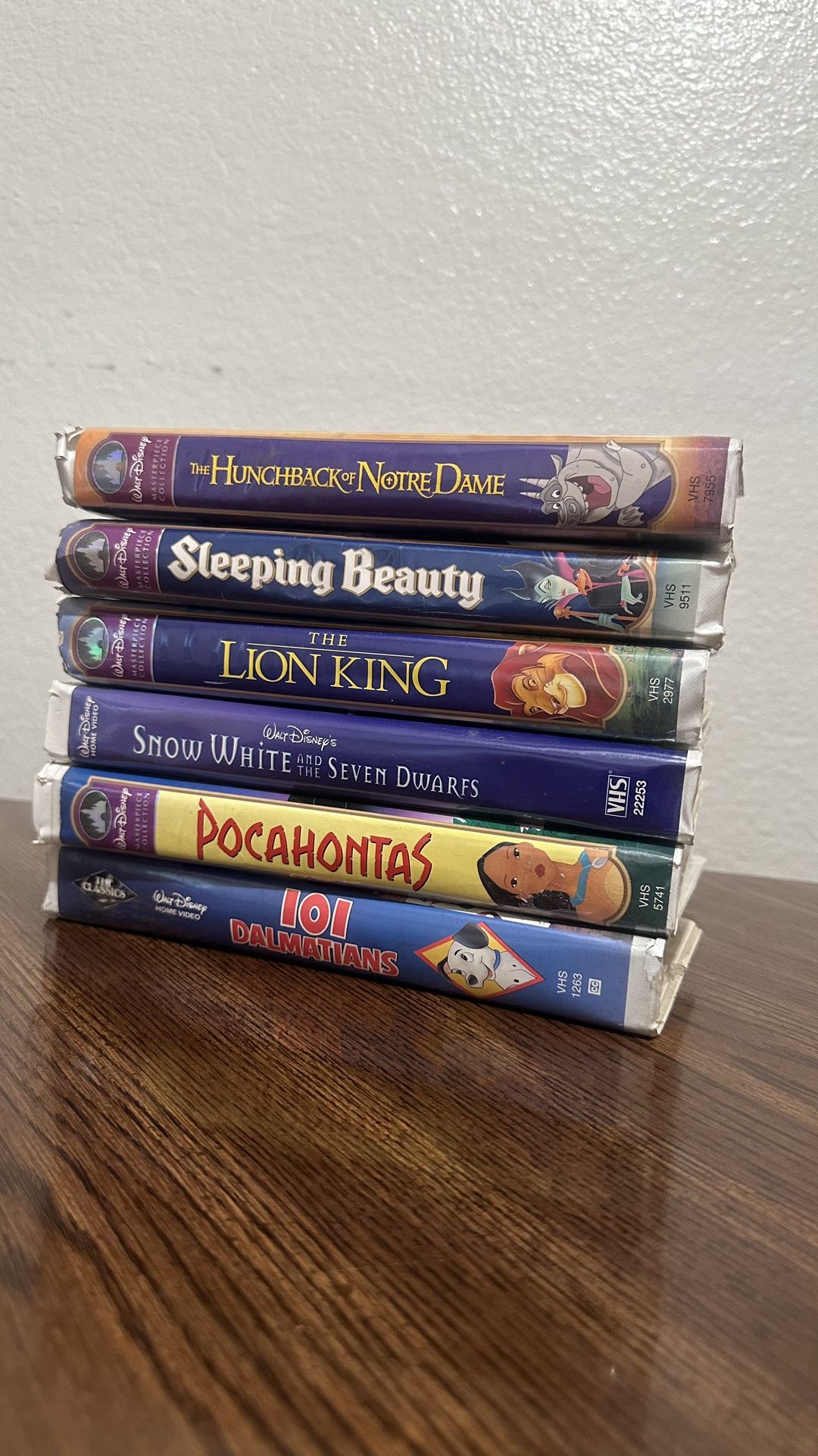 Disney Classic VHS Tapes Collection Of Disney Movies On VHS, Vintage Gift, Working, Movies