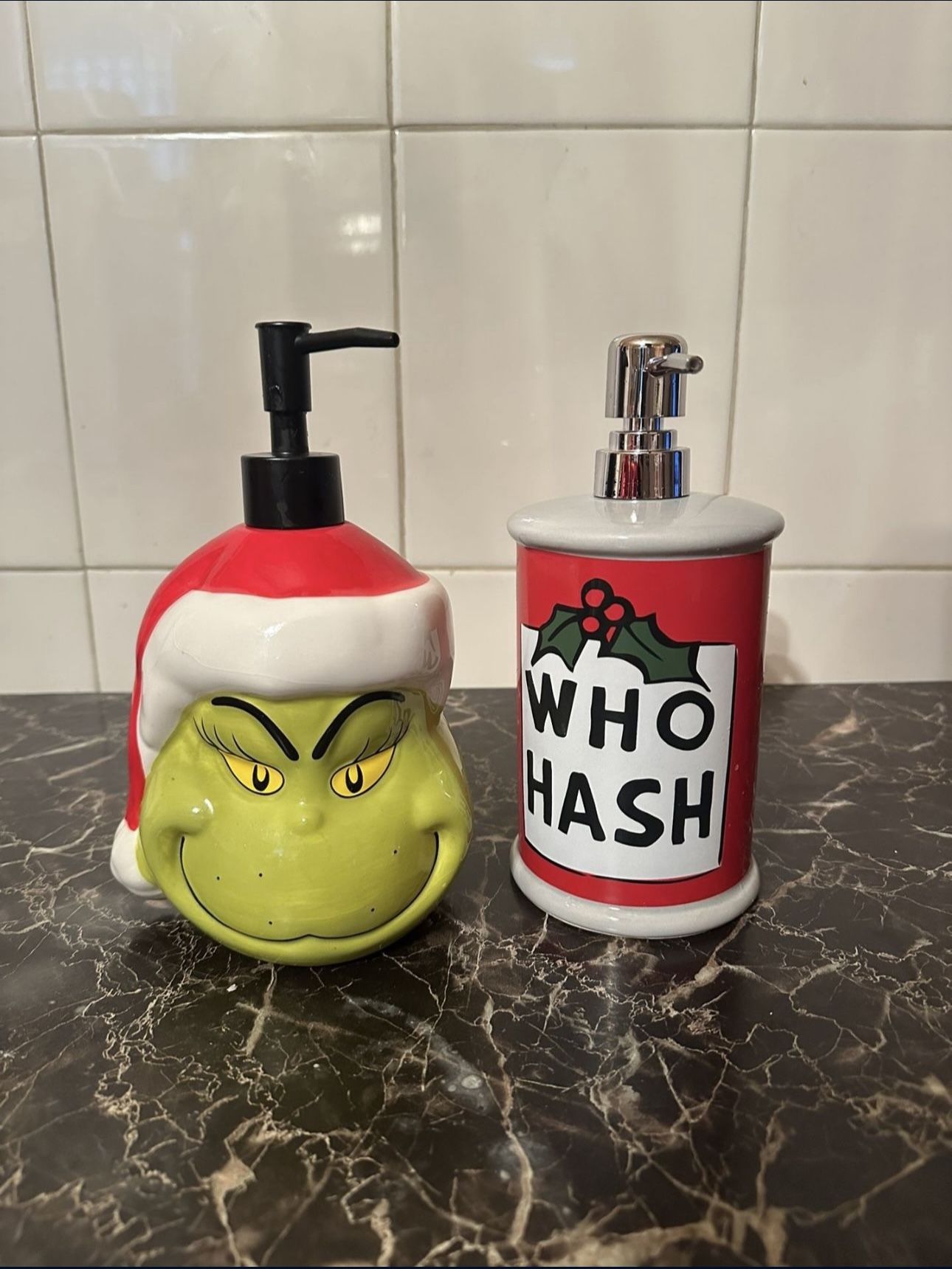 The Grinch Soap Dispenser