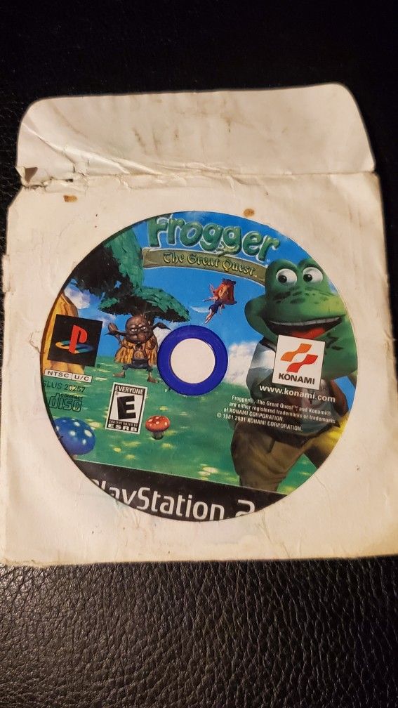 2001 Frogger PS 2