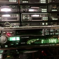 ALPINE CASSETTE RECEIVER TDA-7563 HEAD UNIT 