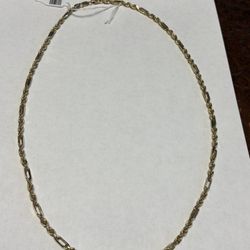 10K YELLOW GOLD ROPE CHAIN ,25”