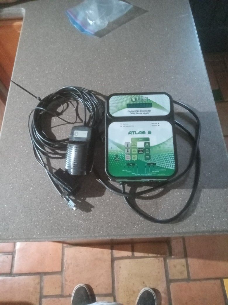 Digital Co2 Controller With Fuzzy Logic For Growing 