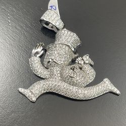 solid 925 silver pendant 