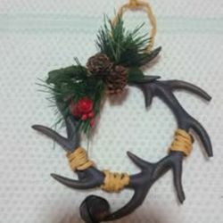 !New!: Antler Ornament