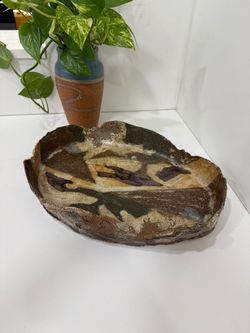 Vintage Studio Pottery Tray Signed for the Artist