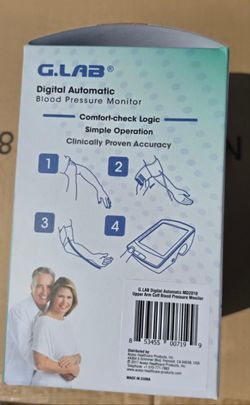 G LAB HIGH BLOOD PRESSURE MONITOR