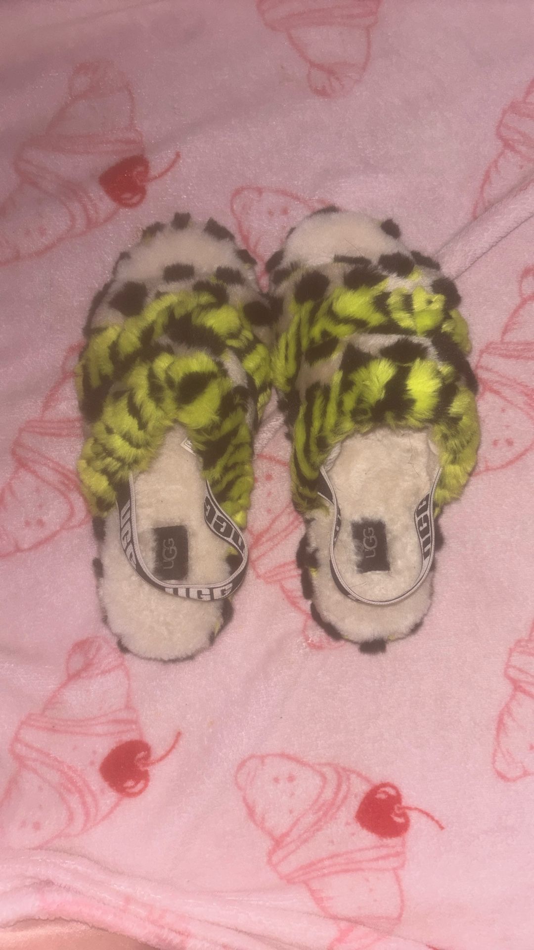 UGG Fluff Yeah Animalia Slippers 