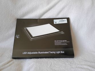 LED Adjustable Illuminated Tracing Light Box slimline