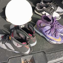 2011 Jordan 7 Bordeaux Size 10 , Kd 6 Bhm, Panda Dunks Size 11