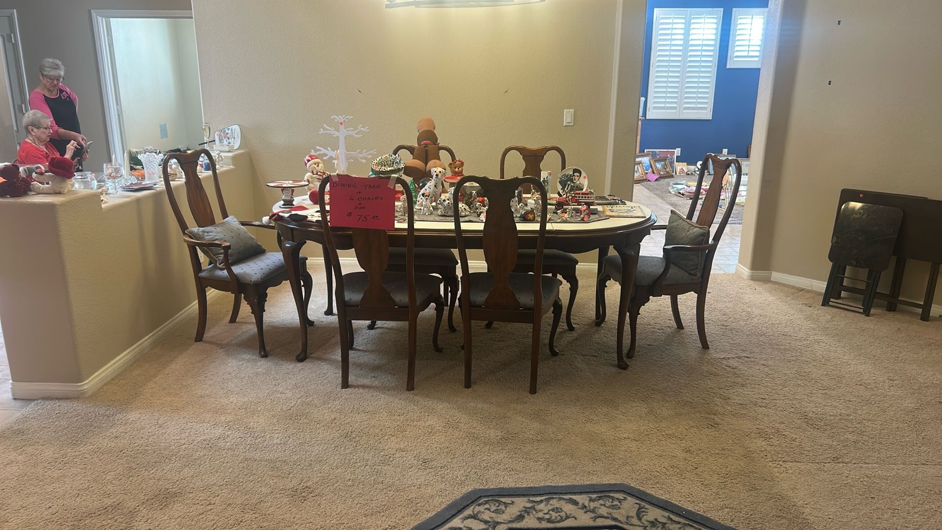 Dinning Room Table With 6 Chairs