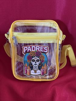 SD Padres Dia De Los Muertos Design Clear Crossbody 7x7 Bag City Connect 2026